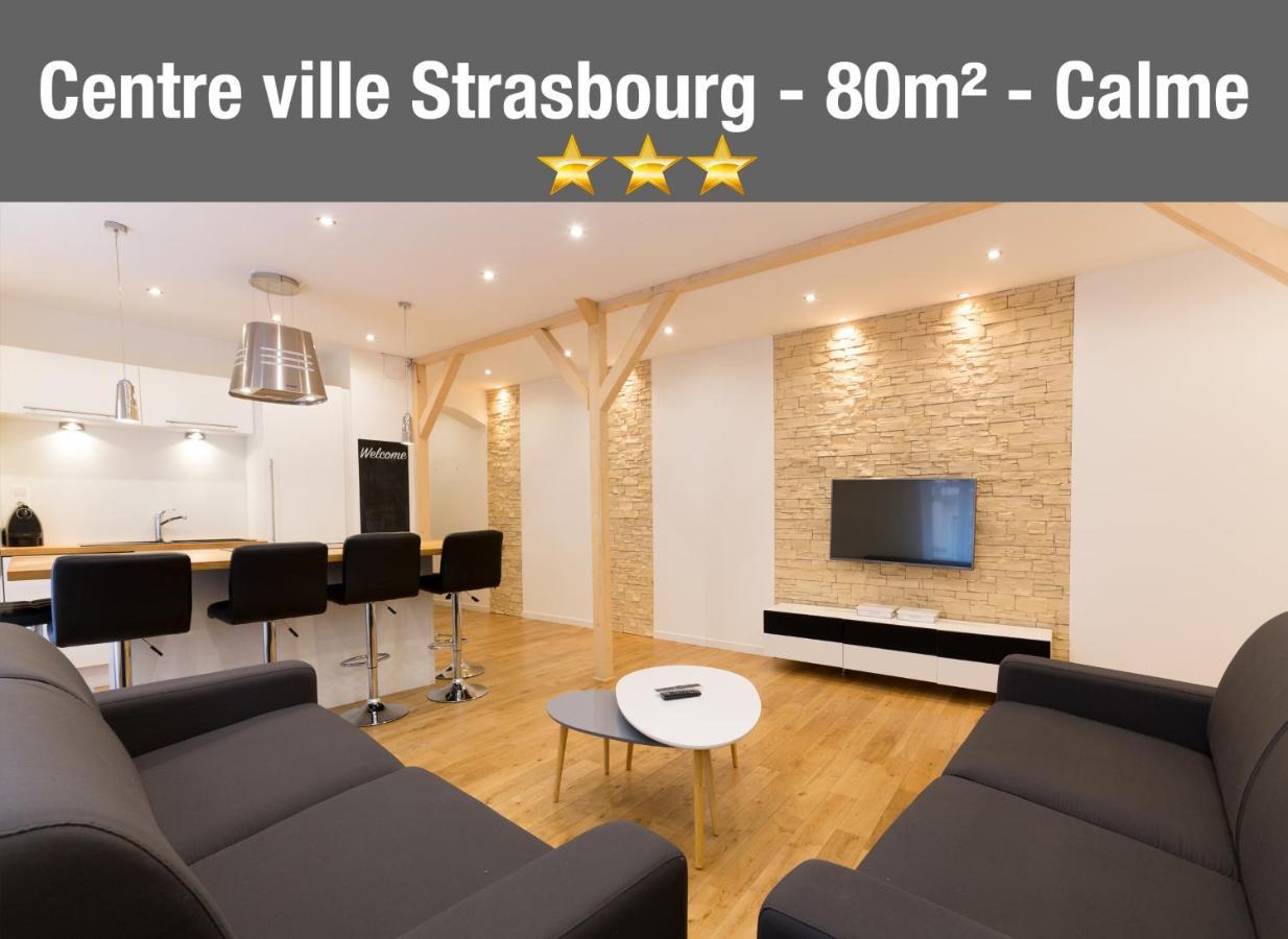 Le Faubourg - Apt 3Etoiles, Centre Ville, Calme, Spacieux Страсбург Экстерьер фото